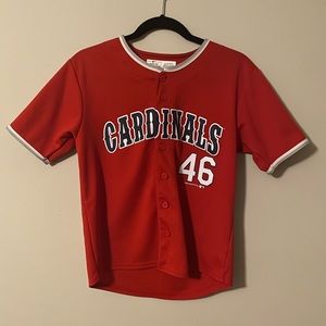Red Baseball St. Louis Cardinals Jersey Goldschmidt